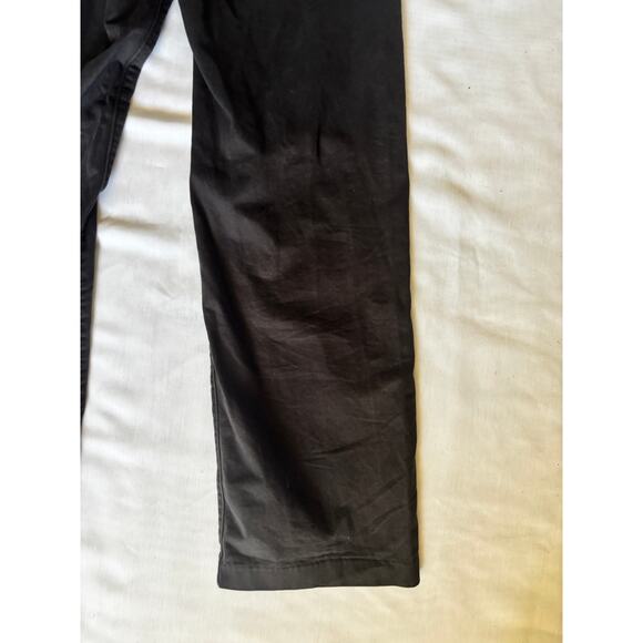 Levi's Baggy Trousers Mid Rise Women's Size 26 Chino Black Straight Leg jean - Picture 11 of 14